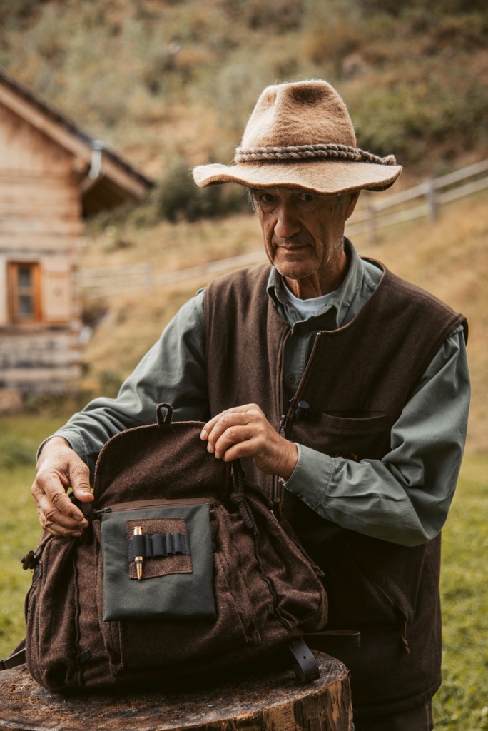 Lodenrucksack "Premium L" SL braun