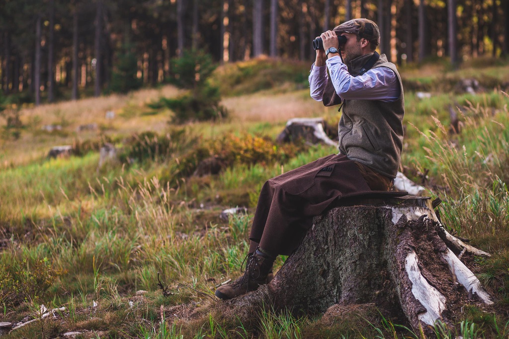 Sitzfilz "Jägerkombi" mit Muff