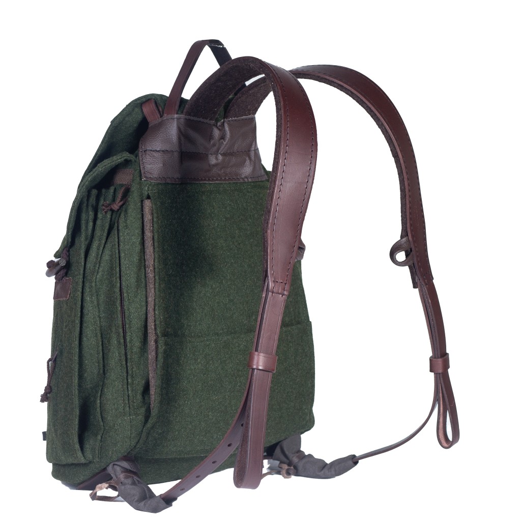 Lodenrucksack "Premium M" SL grün