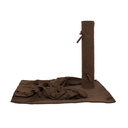 Hundelager mit Lodendecke "Nero"