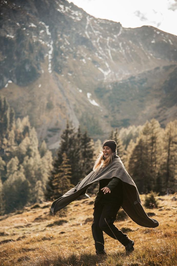 Wetterfleck "Mini" Loden-Poncho