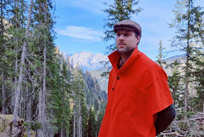 Wetterfleck "Mini" (signal) Drückjagd Edition