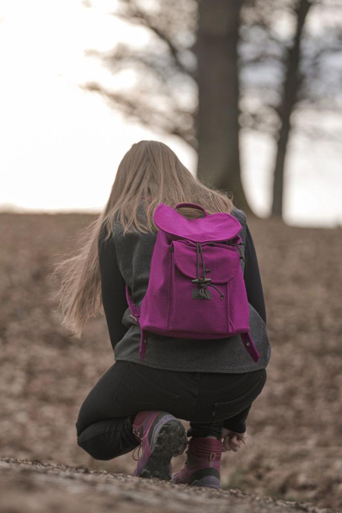 Lodenrucksack "Schmal/Hoch" 12 L bunt